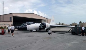 NASA WB-57F at Patrick AFB