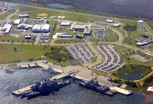 Naval Station Pascagoula Areal View
