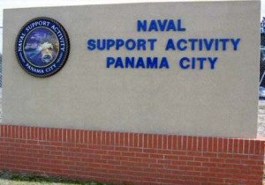 Sign of Naval Support Activity Panama City