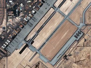 Areal View Nellis Air Force Base
