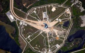 Areal View of Seymour Johnson Air Force base