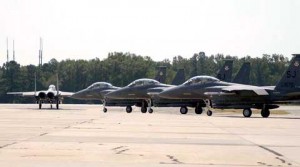 Seymour Johnson Air Force base and F-15