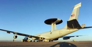 Plane at Tinker Air Force Base