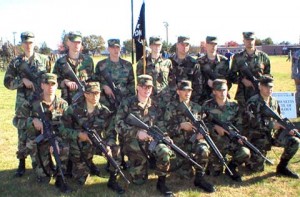 Equipped Soldiers at Fort Devens