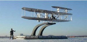 Monument at Wright-Patterson AFB