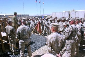 Fob Delaram visitted by comisaf