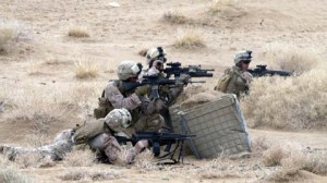 Camp Dwyer at marines