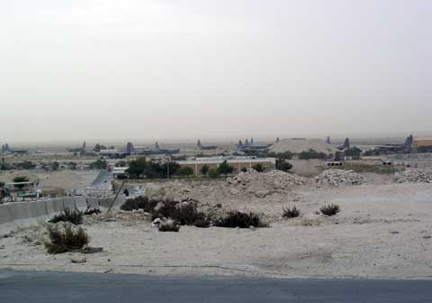 Ali Al Salem Air Base areal view Ali Al Salem Air Base Areal view