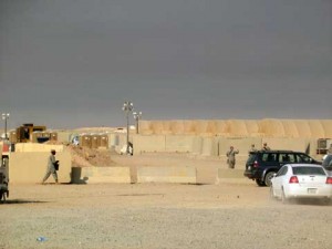 Areal view at Camp Buehring