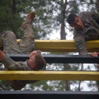 Soldiers training at Camp Darby