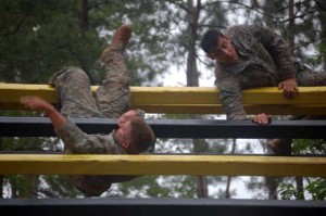 Soldiers training at Camp Darby