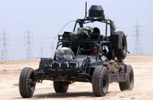 Strange military machine at Camp Doha