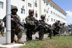 Camp Hansen Soldiers training