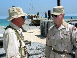 Soldiers at Camp Patriot