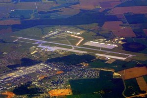 Areal View of Fort Campbell