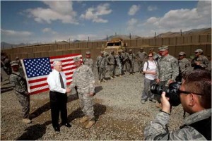 Forward Operating Base Abu Ghraib celebration