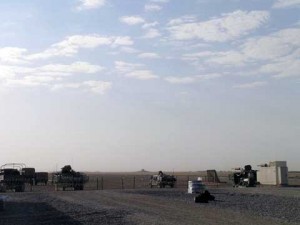Forward Operating Base Sykes areal view
