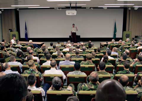 Joint Force Command Brunssum interior Interior of Joint Force Command Brunssum