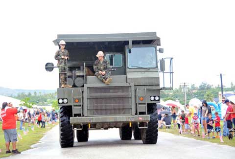 Joint Region Marianas military machine Military machine at one of the Joint Region Marianas