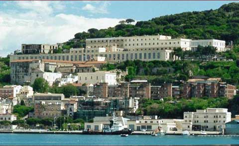 NSA Gaeta from coast NSA Gaeta by the coast