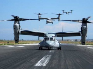 ospreys at Naval Air Station Sigonella