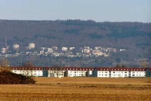 Full areal view of Patrick Henry Village