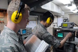 Soldiers practice at Spangdahlem Air Base