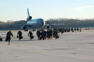 Boarding at MCAS Iwakuni