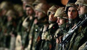 Soldiers of Novo Selo Training Range at Bulgaria