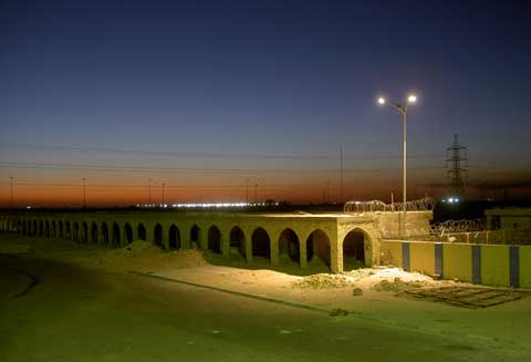 Camp Bucca Camp Bucca areal view and gate