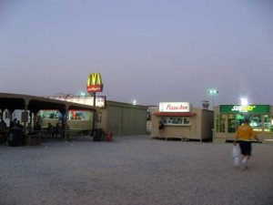 Places to eat at Camp Virginia