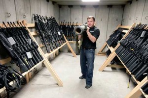 Weapon vault at Fort Bragg