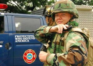 Happy soldier at Commander Fleet Activities Chinhae