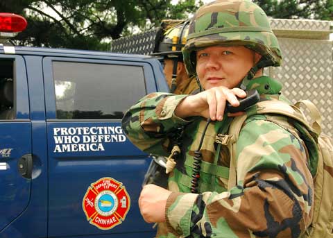 Commander Fleet Activities Chinhae happy soldiers Happy soldier at Commander Fleet Activities Chinhae