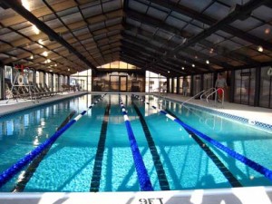 Pool inside K-16 Air Base