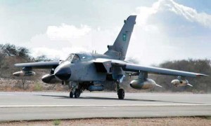 Plane at King Khalid air base