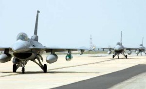 Areal view Kunsan Air Base