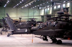Camp Castle hangar in South Korea