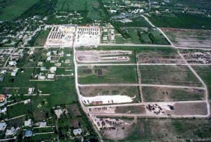 Camp Castle In South Korea Areal View