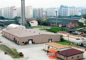 View of camp market in South Korea