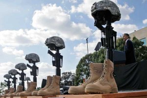 Barack Obama at Fort Hood