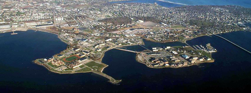Naval Station Newport Areal View