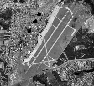 Shaw Air Force Base Areal View